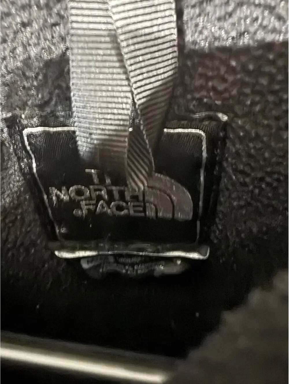 The North Face Men's Black Fleece Jacket with Chest Pocket Medium